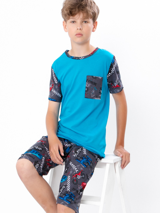 Пижама Носи своє модель 6250-002-avto-moto-temnij-graft Фото