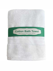 Рушник Махровий (Бавовна) для ванної, отелей, SPA, саун, басейну XL - Білий Lovely Svi  модель 320124 Фото