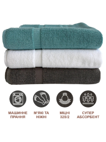 Полотенца для ног – хлопок/махра – Бирюзовый Lovely Svi  модель 22402493 Фото