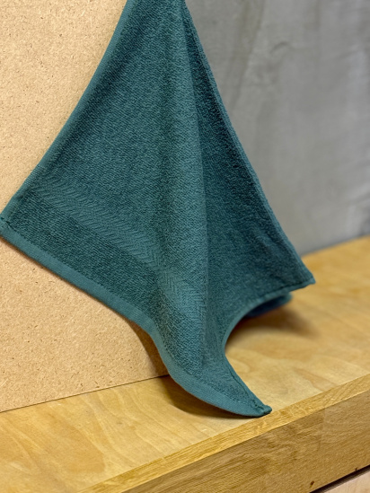 Ecotton ­Комплект махрових серветок для рук 6 шт. Dark Green модель 25226 - фото