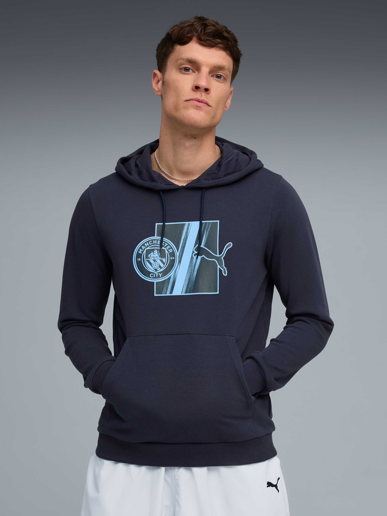 Худи PUMA Mcfc Ftblculture Hoodie модель 782673 Фото