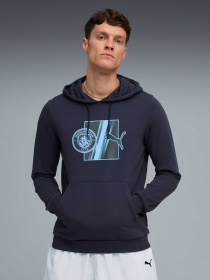 Худи PUMA Mcfc Ftblculture Hoodie модель 782673 Фото