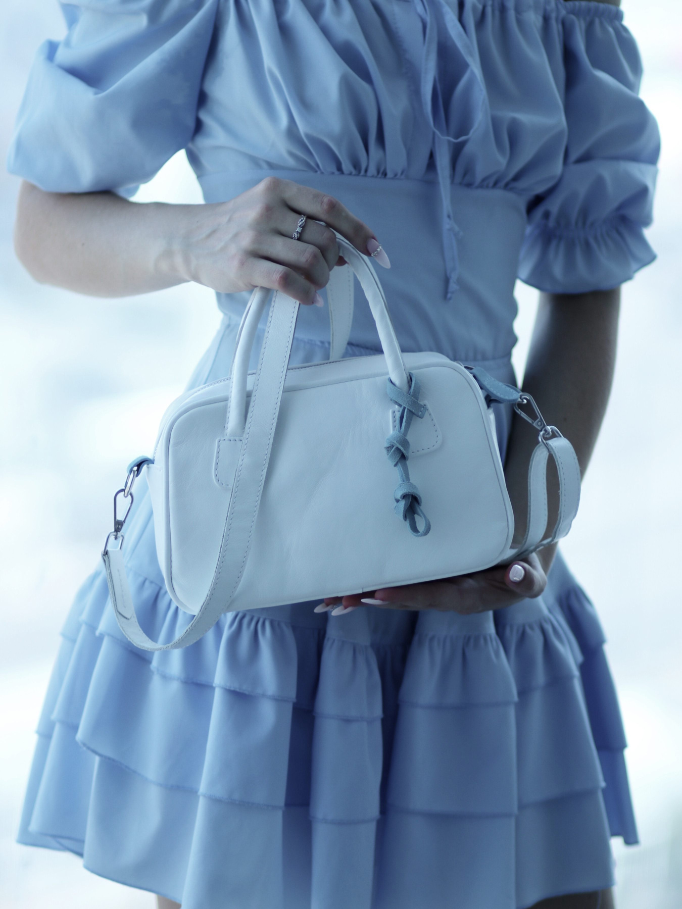 Сумка Legessy модель CAMERON_WHITE Фото