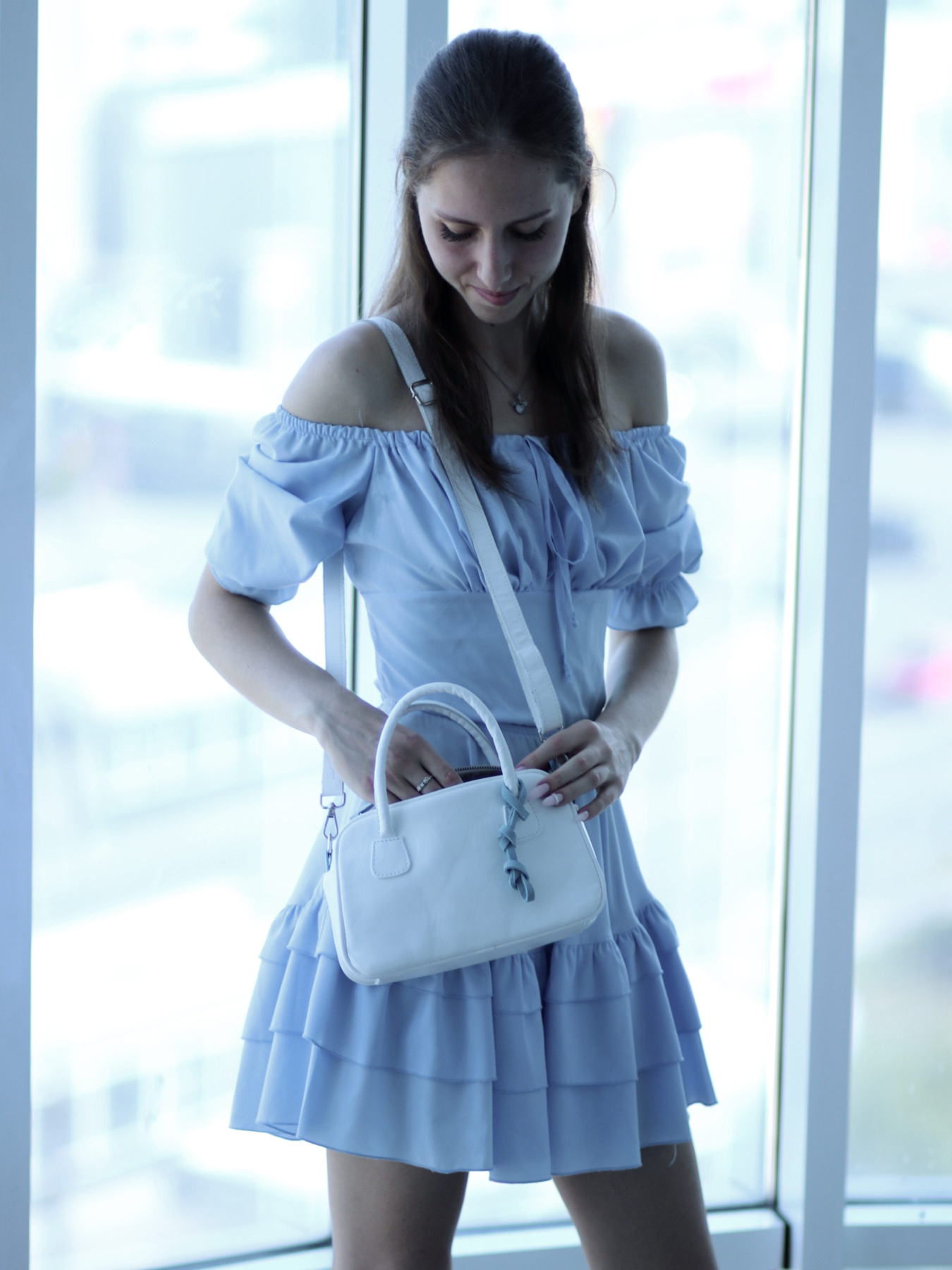 Сумка Legessy модель CAMERON_WHITE Фото