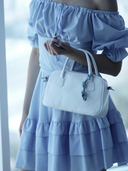 Сумка Legessy модель CAMERON_WHITE Фото