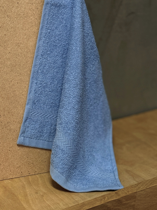 Комплект махровых салфеток для рук 6 шт. Light Blue Ecotton модель 25227 Фото