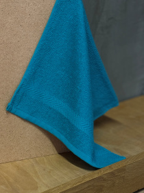 Комплект махровых салфеток для рук 6 шт. Turquoise Ecotton модель 25224 Фото