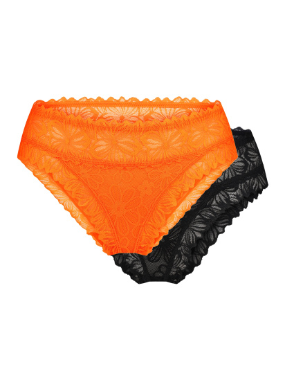 Труси brabrabra Мереживки модель SLZ27802001_mango.black - фото