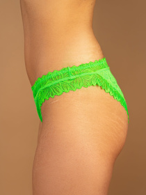 Труси Brabrabra Мереживки модель SLZ27802004_green.black Фото