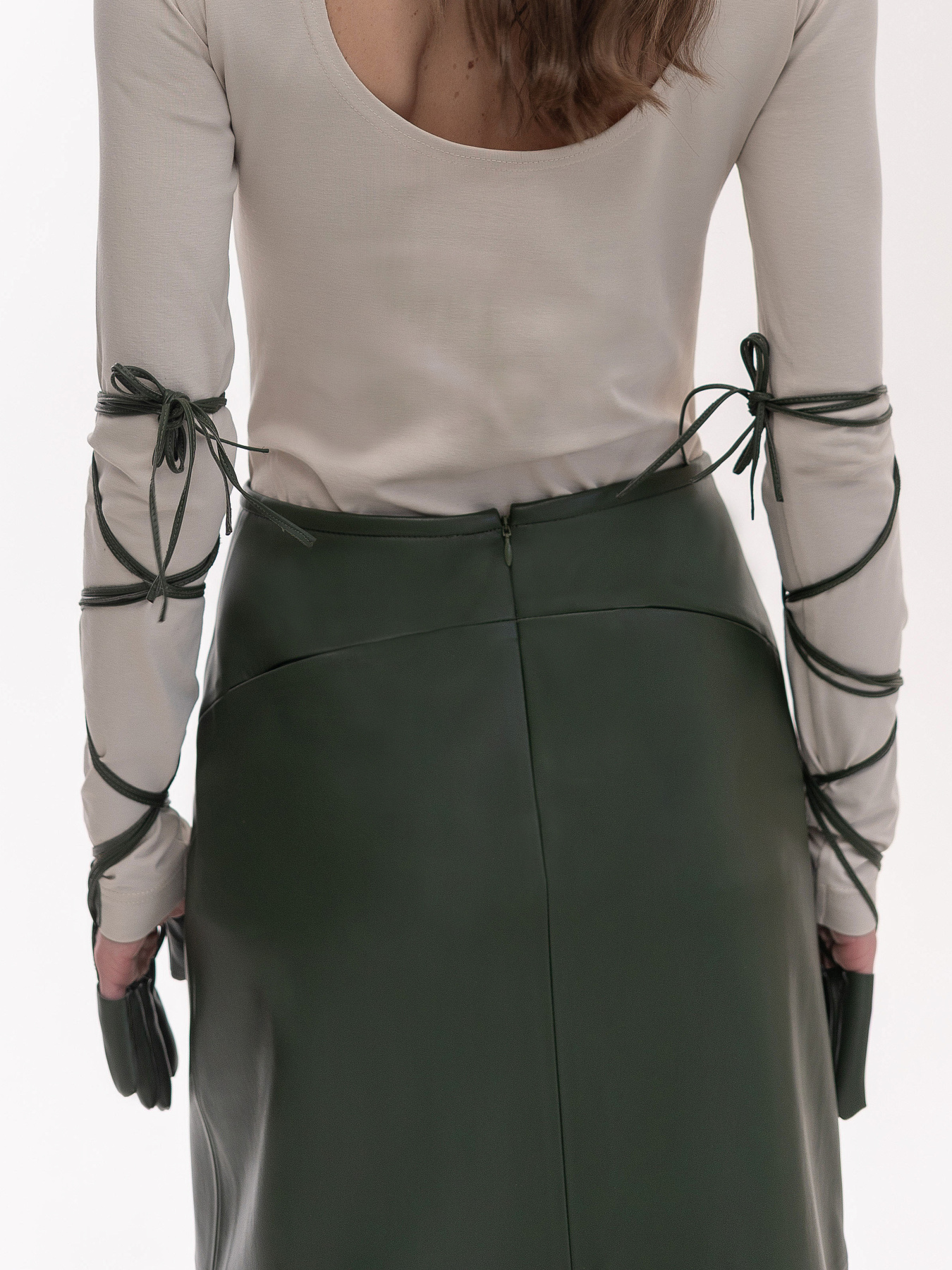 Юбка миди 7/11 Seven Eleven модель SE26Sk2Md_Grn Фото