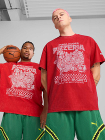 Футболка PUMA Hoops x Tmnt Tee I модель 630928 Фото