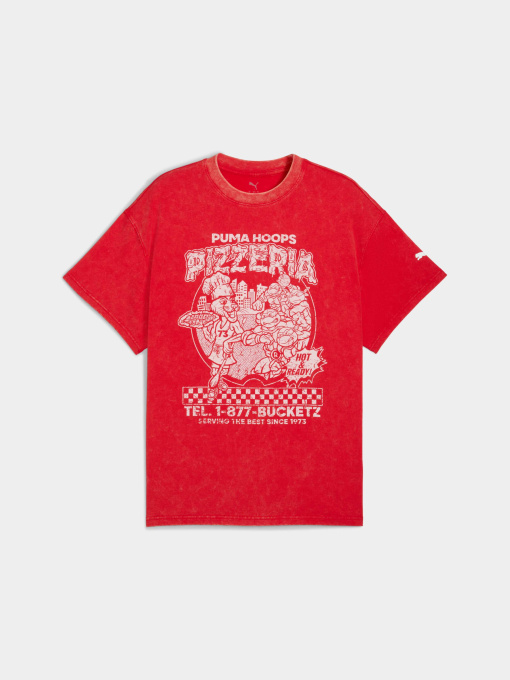 Футболка PUMA Hoops x Tmnt Tee I модель 630928 Фото