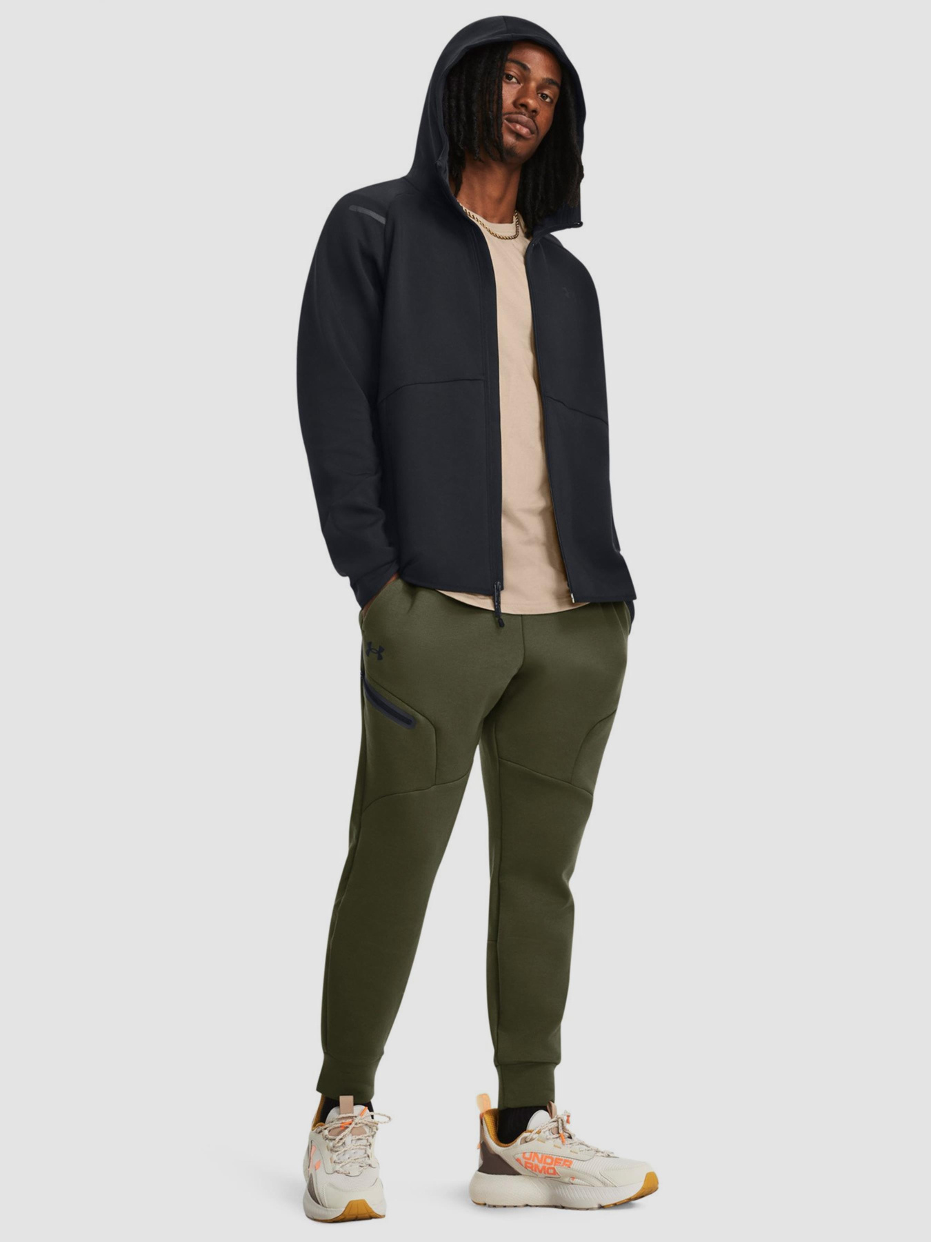 Кофта Under Armour Unstoppable Flc Fz модель 1379806-001 Фото