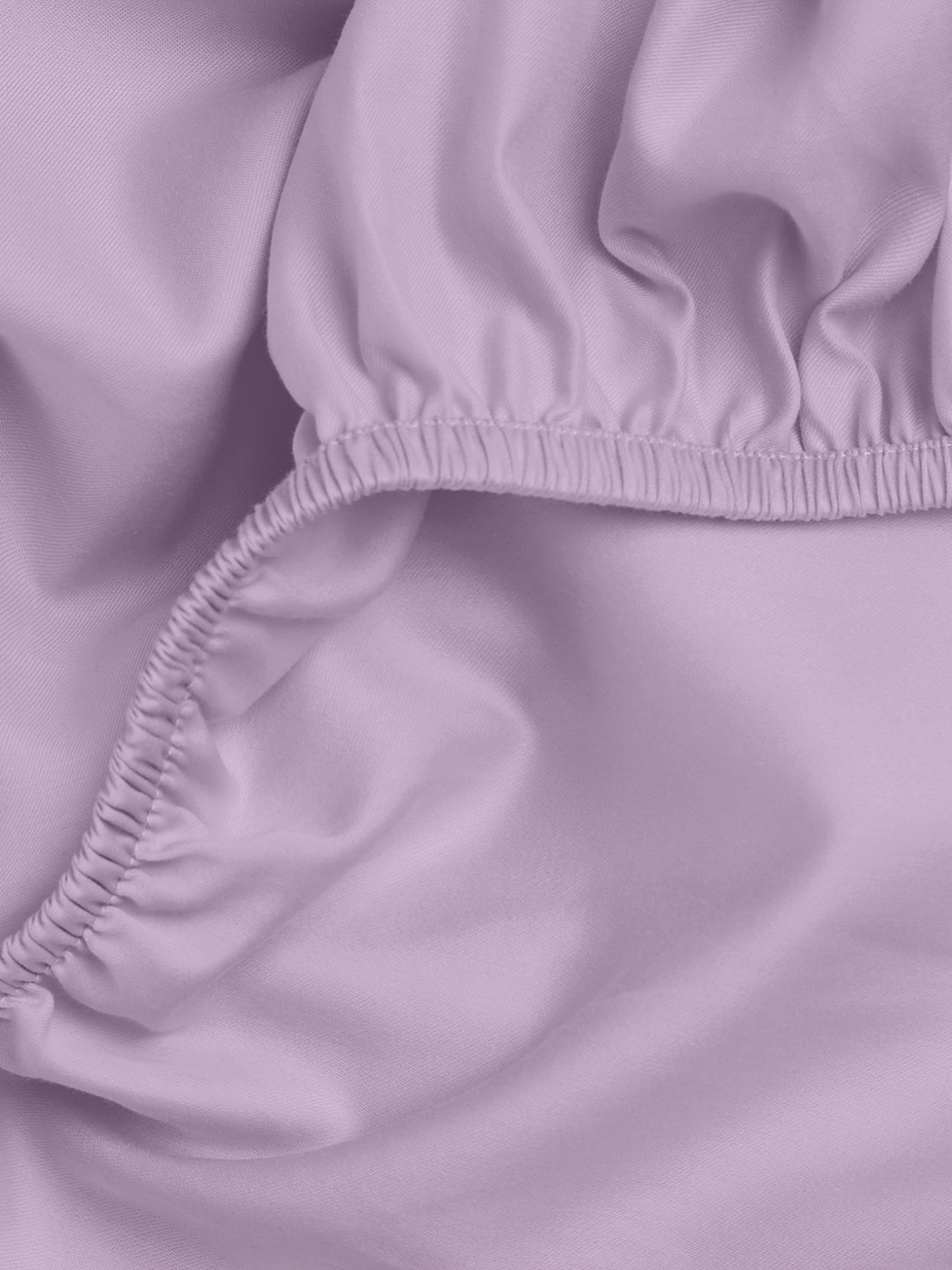 Простынь на резинке сатин LAVENDER Cosas модель 25Satin_Lavender_60x120x12 Фото