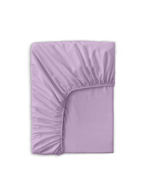 Простынь на резинке сатин LAVENDER Cosas модель 25Satin_Lavender_60x120x12 Фото