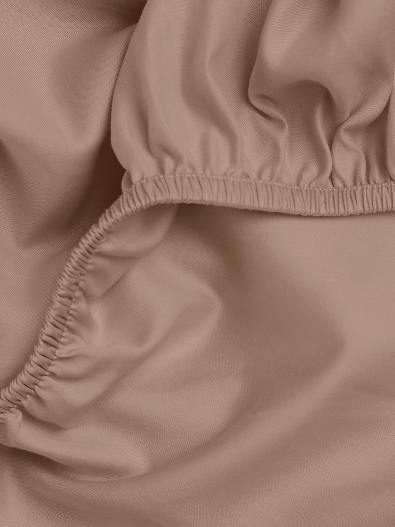 Простынь на резинке сатин SAND Cosas модель 27Satin_Sand_60x120x12 Фото