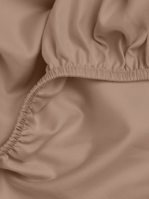 Простынь на резинке сатин SAND Cosas модель 27Satin_Sand_60x120x12 Фото