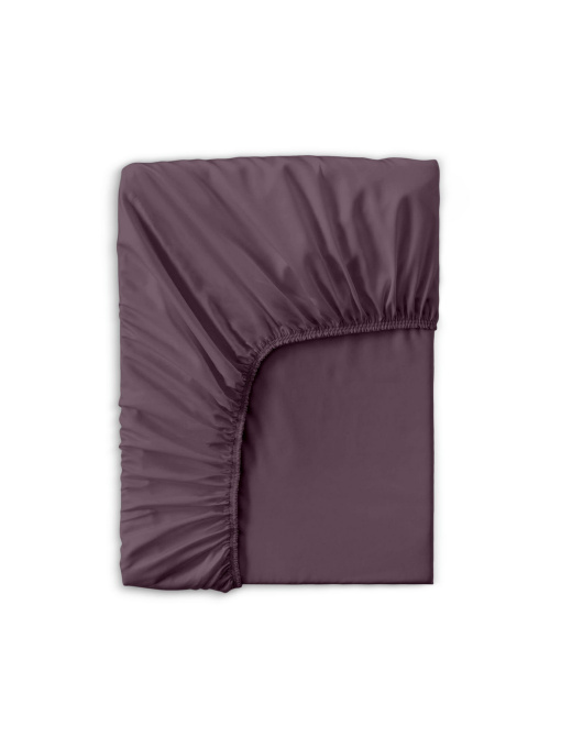 Простынь на резинке сатин PLUM Cosas модель 32Satin_Plum_60x120x12 Фото