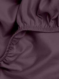 Простирадло на резинці сатин PLUM Cosas модель 32Satin_Plum_60x120x12 Фото