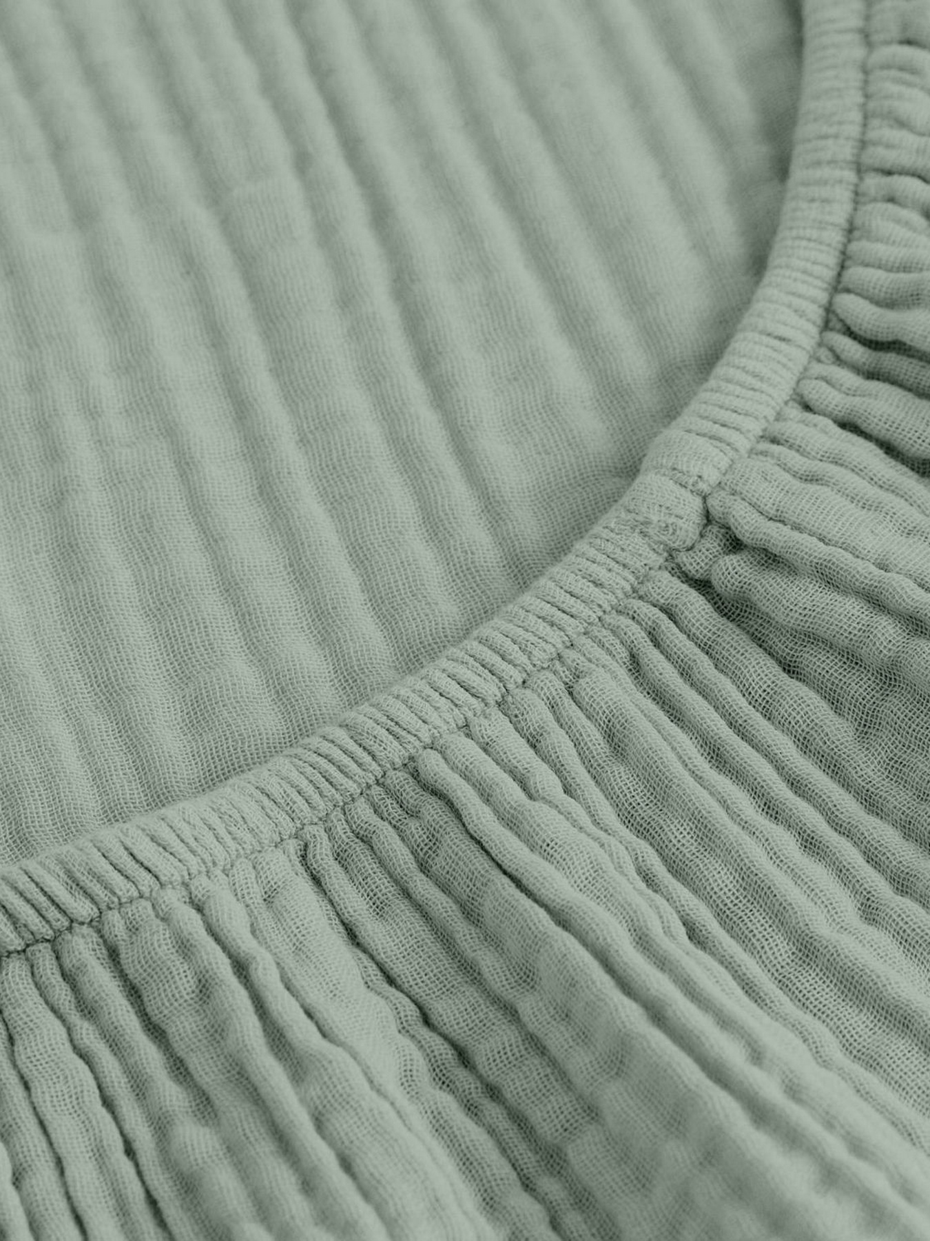 Простирадло на резинці муслін MEDITATIVE Cosas модель 39MuslinFourLayer_Meditative_60x120x12 Фото