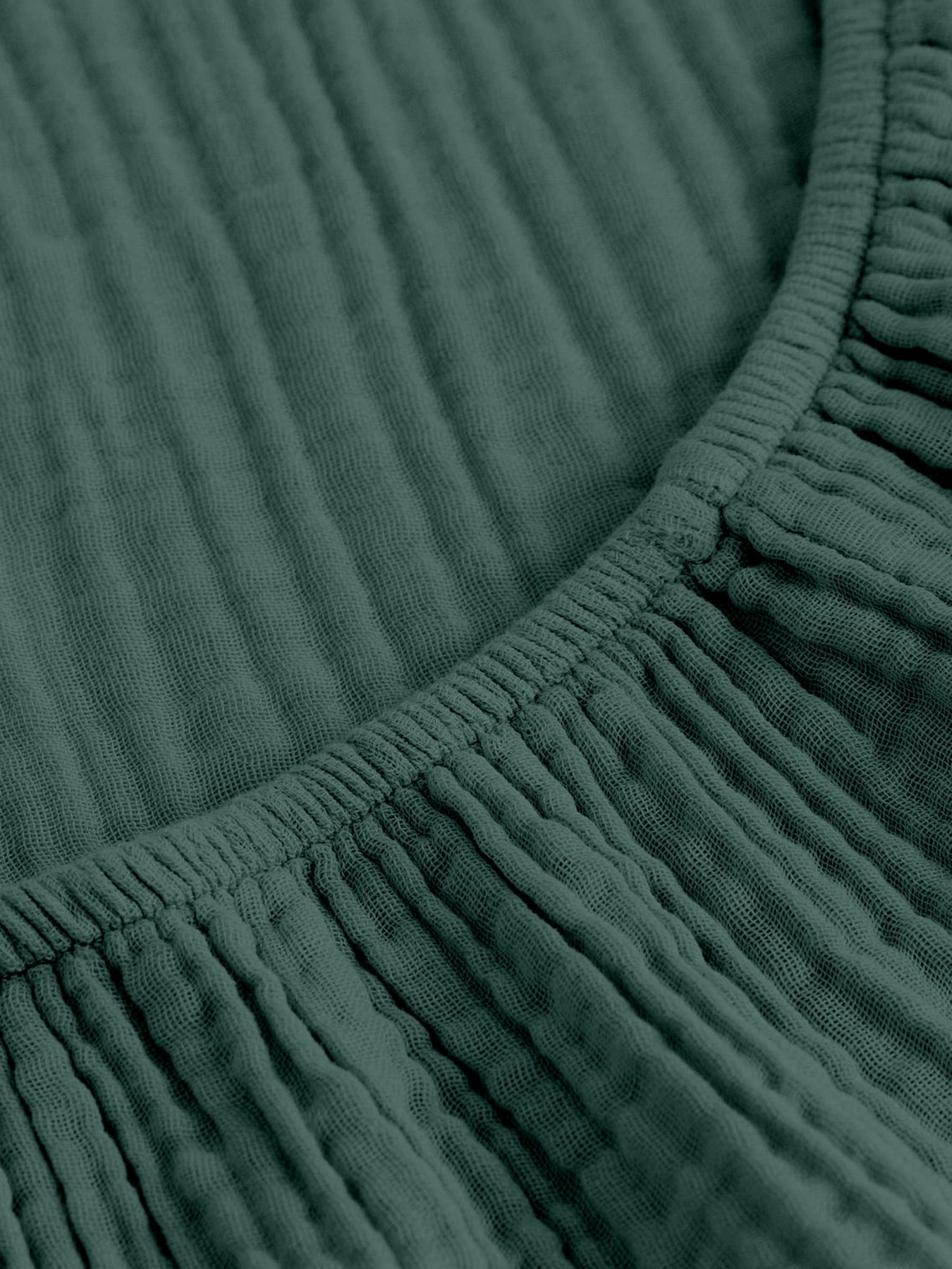 Простирадло на резинці муслін PINE Cosas модель 41MuslinFourLayer_Pine_60x120x12 Фото