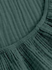 Простирадло на резинці муслін PINE Cosas модель 41MuslinFourLayer_Pine_60x120x12 Фото