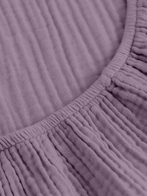 Простирадло на резинці муслін LAVANDER Cosas модель 42MuslinFourLayer_Lavander_60x120x12 Фото