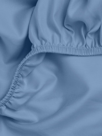 Простирадло на резинці сатин CLOUD Cosas модель 43Satin_Cloud_60x120x12 Фото