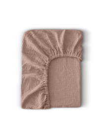 Простирадло на резинці муслін RUM Cosas модель 45MuslinFourLayer_Rum_60x120x12 Фото