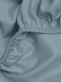 Простирадло на резинці сатин DOVE Cosas модель 49Satin_Dove_60x120x12 Фото