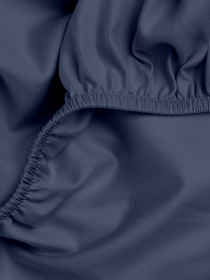 Простирадло на резинці сатин INDIGO Cosas модель 65Satin_Indigo_60x120x12 Фото