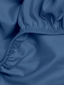 Простынь на резинке сатин AZURE Cosas модель 88Satin_Azure_160x200x20 Фото