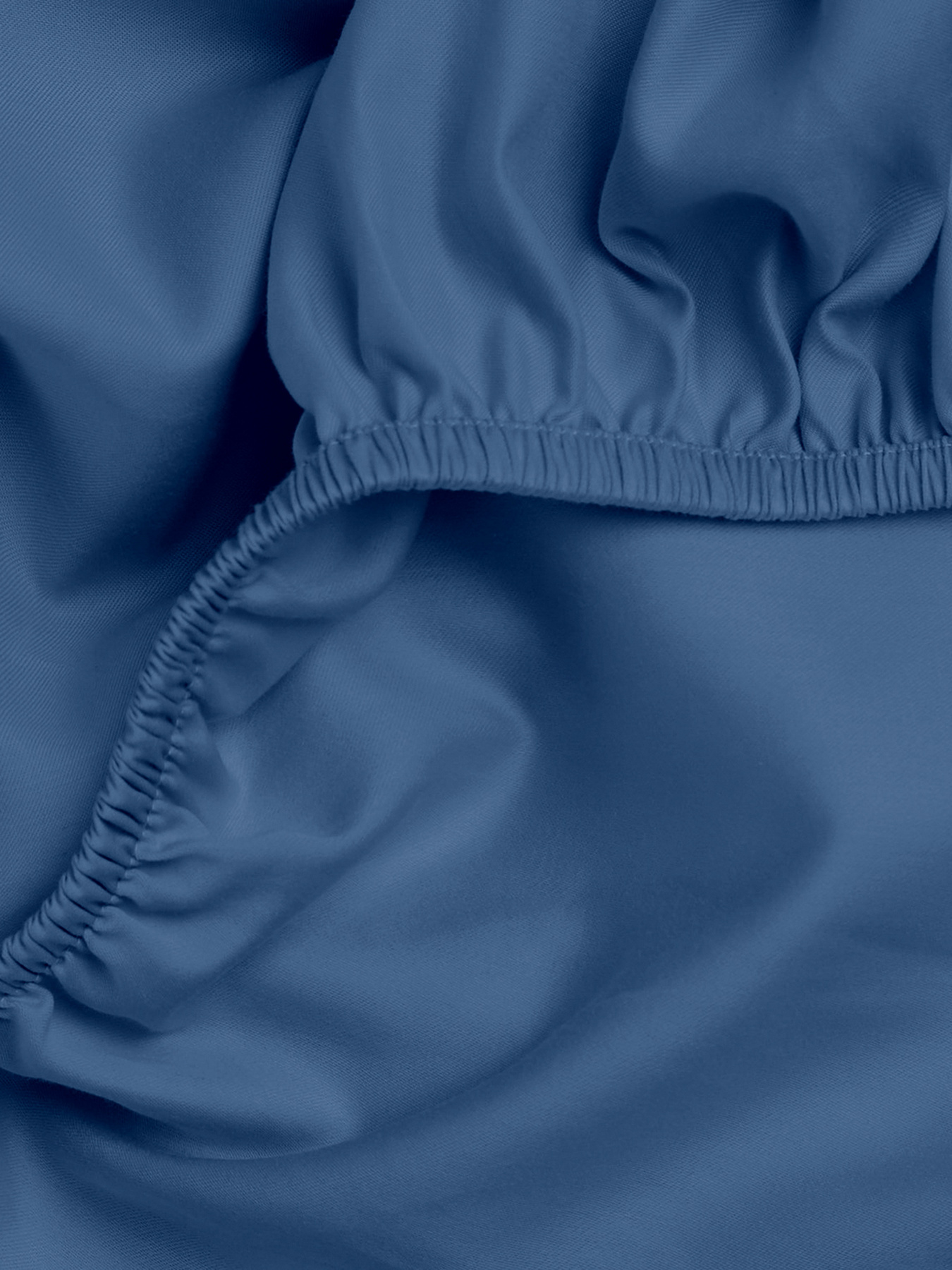 Простирадло на резинці сатин AZURE Cosas модель 88Satin_Azure_160x200x20 Фото