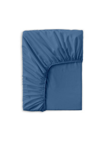 Простынь на резинке сатин AZURE Cosas модель 88Satin_Azure_160x200x20 Фото