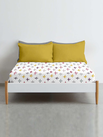 Простирадло на резинці ранфорс AIRPLANE COLOR Cosas модель AirplaneColor_120 Фото