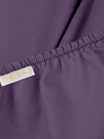 Простынь на резинке ранфорс AURORA Cosas модель Aurora95_100x200x20 Фото