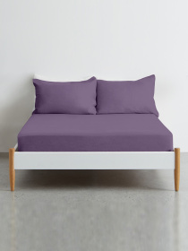 Простынь на резинке ранфорс AURORA Cosas модель Aurora95_100x200x20 Фото