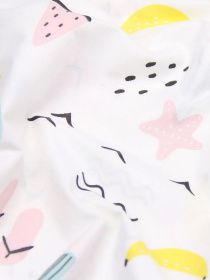 Простирадло на резинці ранфорс BEACH Cosas модель Beach_120 Фото