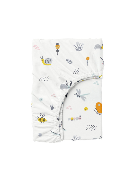 Простынь на резинке ранфорс BEES Cosas модель Bees_120 Фото