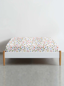 Простынь на резинке ранфорс BIRDS MUSHROOMS Cosas модель BirdsMushrooms_120 Фото