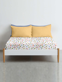 Простынь на резинке ранфорс BIRDS MUSHROOMS Cosas модель BirdsMushrooms_120 Фото