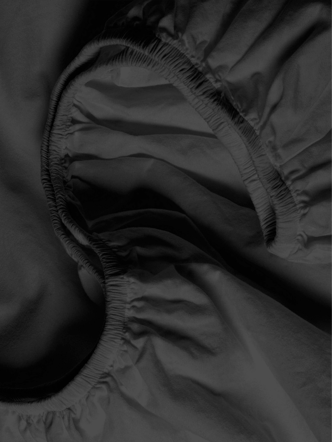 Простирадло на резинці ранфорс PANTHER Cosas модель Black02_120x200x20 Фото