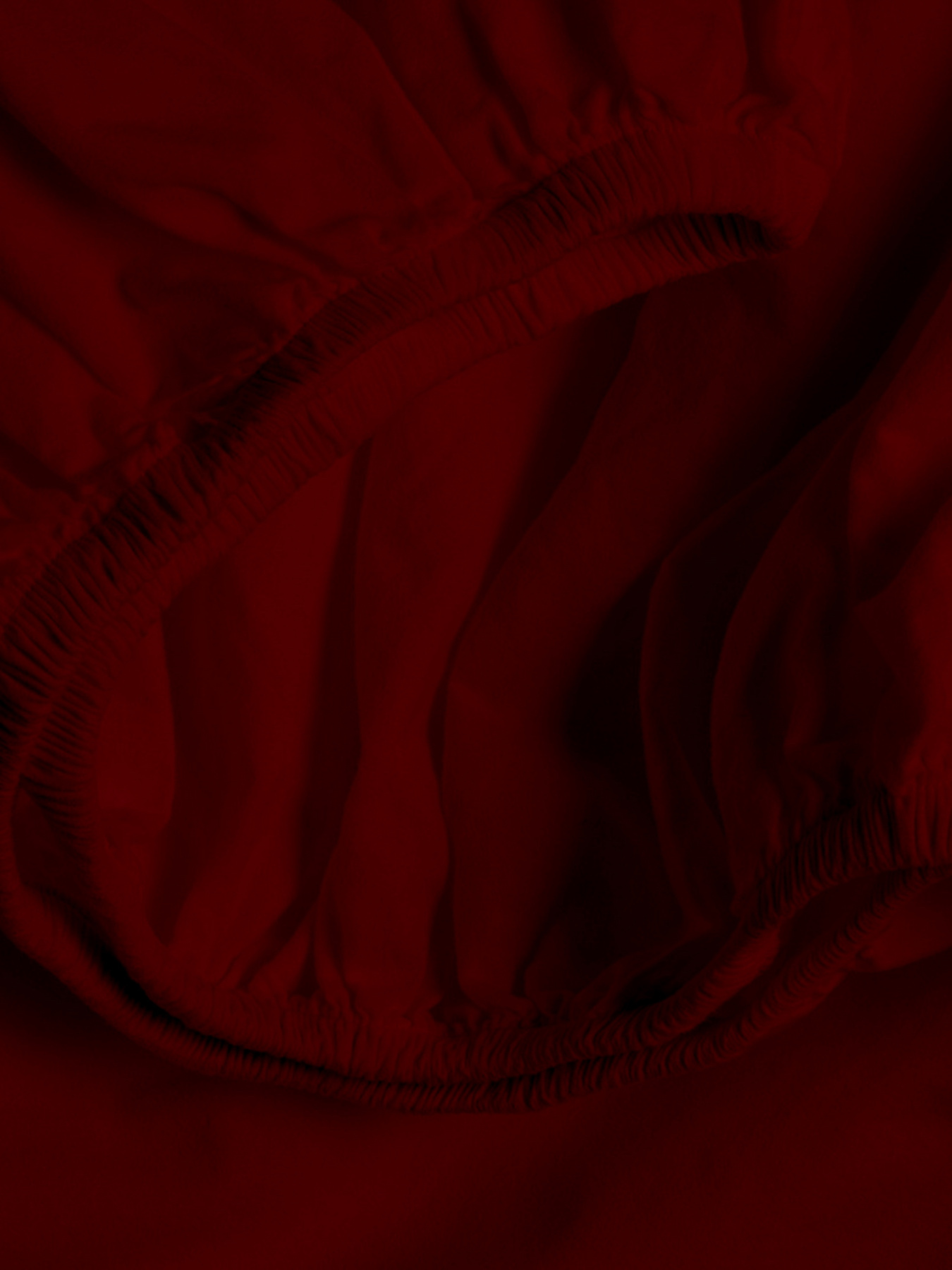 Простынь на резинке ранфорс RUBY Cosas модель Bordo79_120x200x20 Фото