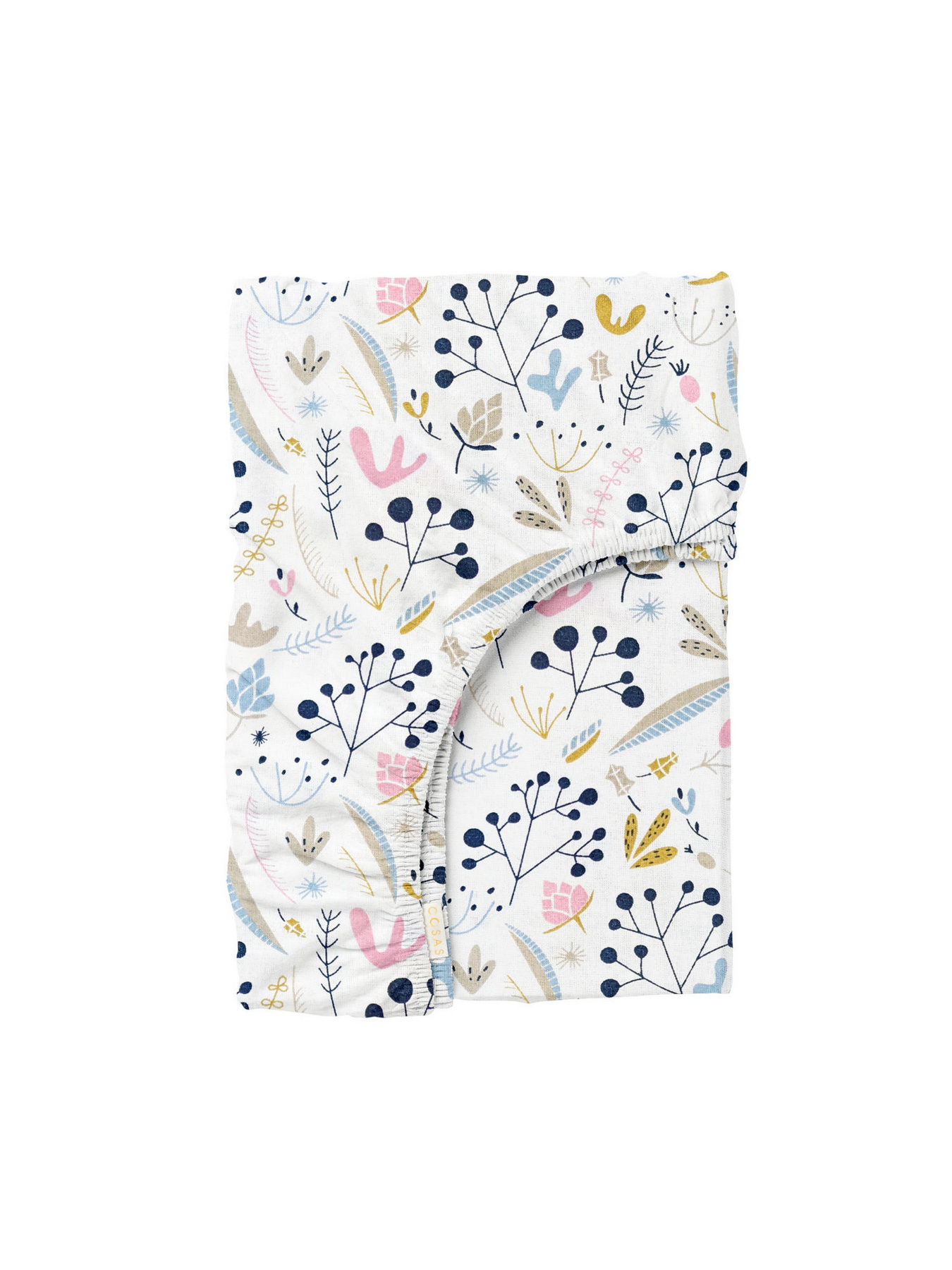 Простирадло на резинці ранфорс FLOWERS Cosas модель BushRose_120 Фото