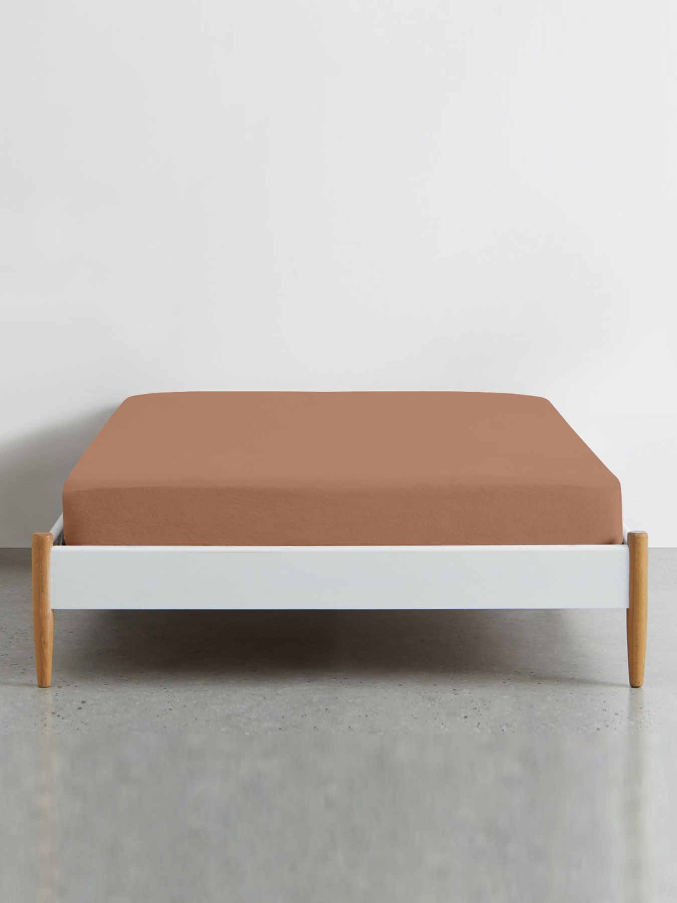 Простынь на резинке ранфорс CARAMEL Cosas модель Caramel13_100x200x20 Фото