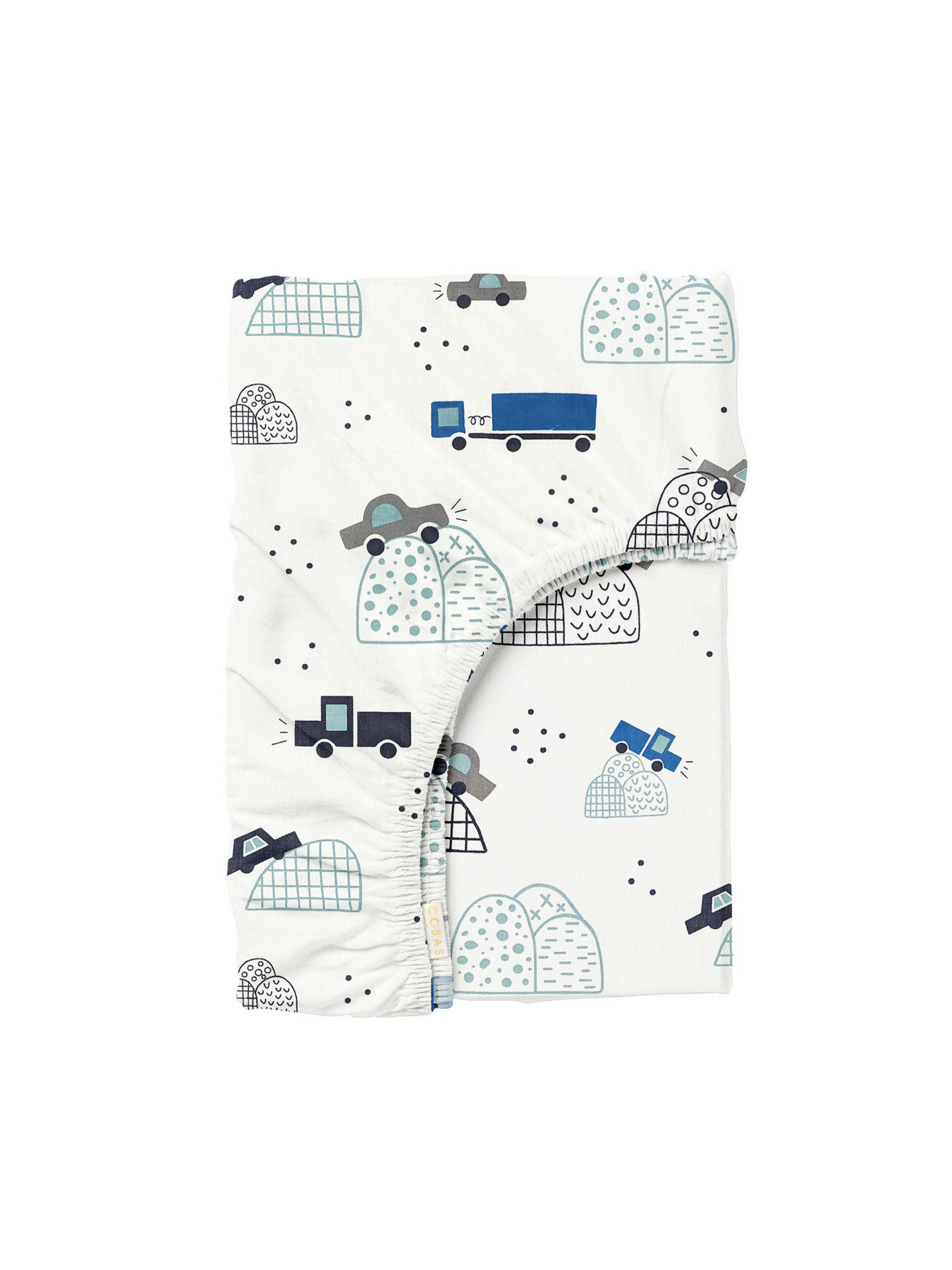 Простынь на резинке ранфорс TRAVEL CAR Cosas модель CarsMountain_120 Фото