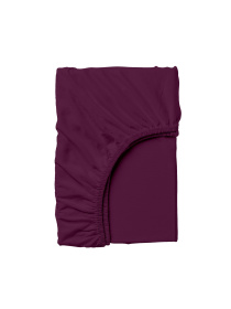 Простирадло на резинці ранфорс PLUM Cosas модель CherryDark77_120x200x20 Фото