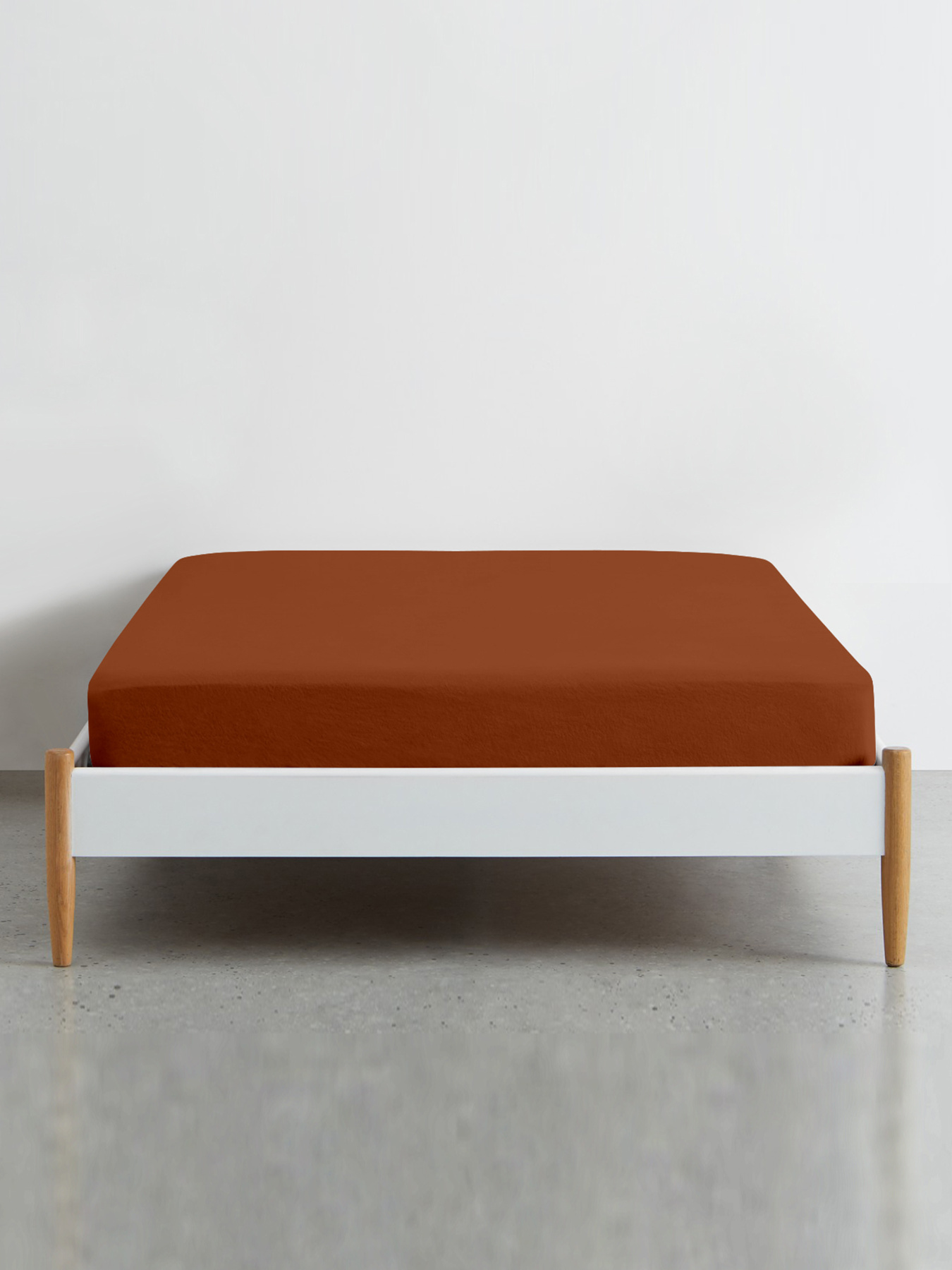 Простынь на резинке ранфорс СINNAMON Cosas модель Cinnamon122_100x200x20 Фото