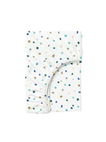 Простынь на резинке ранфорс COLOR BLOTS Cosas модель ColorBlotsV2_120 Фото