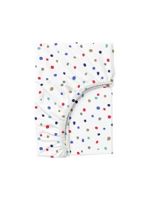Простынь на резинке ранфорс COLOR BLOTS Cosas модель ColorBlotsV4-6314_120 Фото
